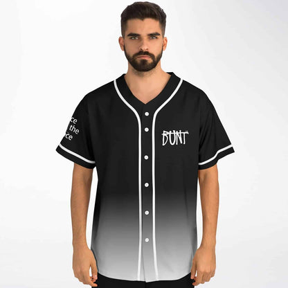 BUNT Black Concert Crowd Rave Baseball Jersey