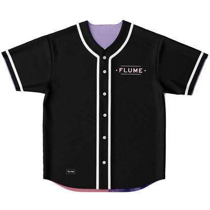 Flume Pink Kaleidoscope Reversible Baseball Jersey