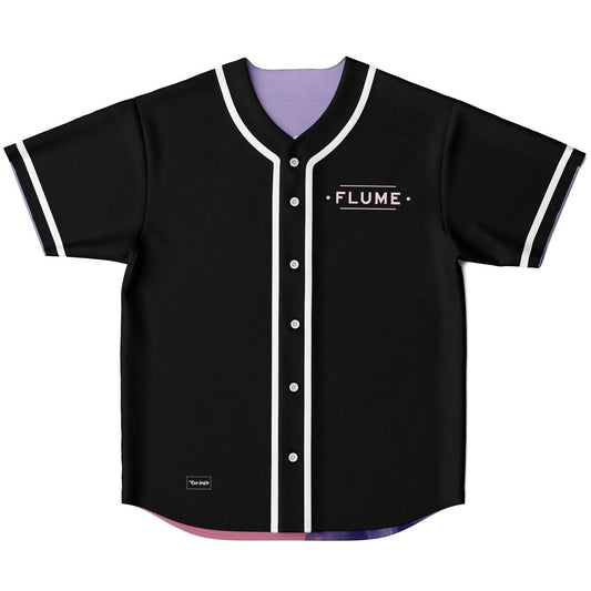 Flume Pink Kaleidoscope Reversible Baseball Jersey