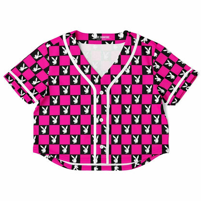 Playboy Cropped Baseball Jersey