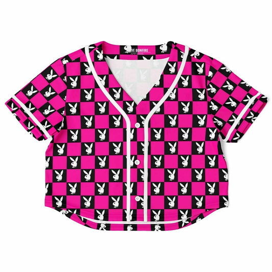 Playboy Cropped Baseball Jersey