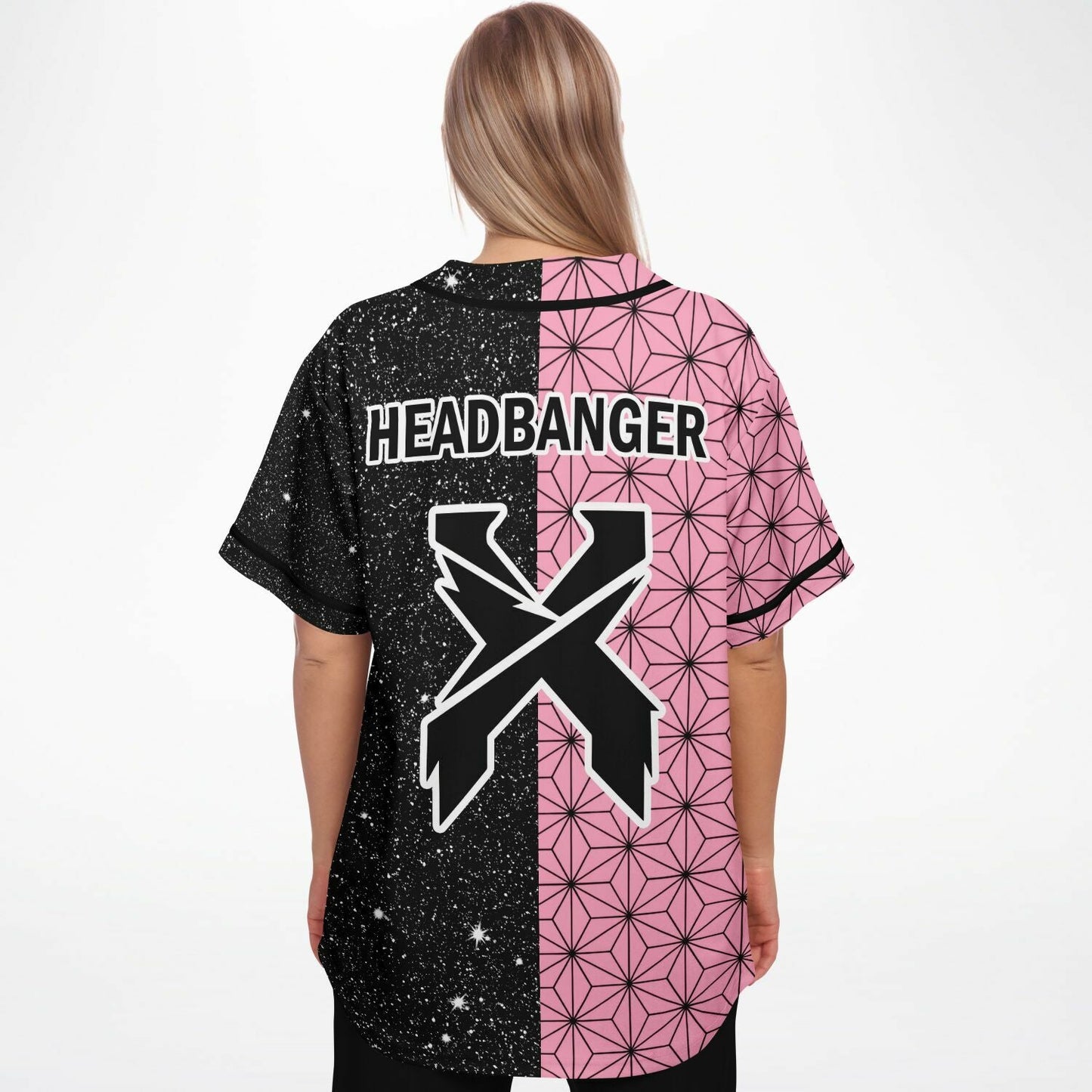 Excision Split ‘X’ Logo Rave Baseball Jersey