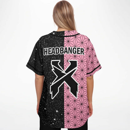 Excision Split ‘X’ Logo Rave Baseball Jersey