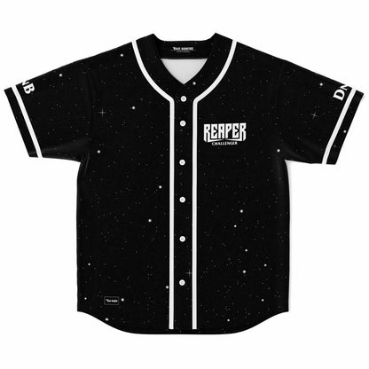 Reaper Black Starfield Rave Baseball Jersey