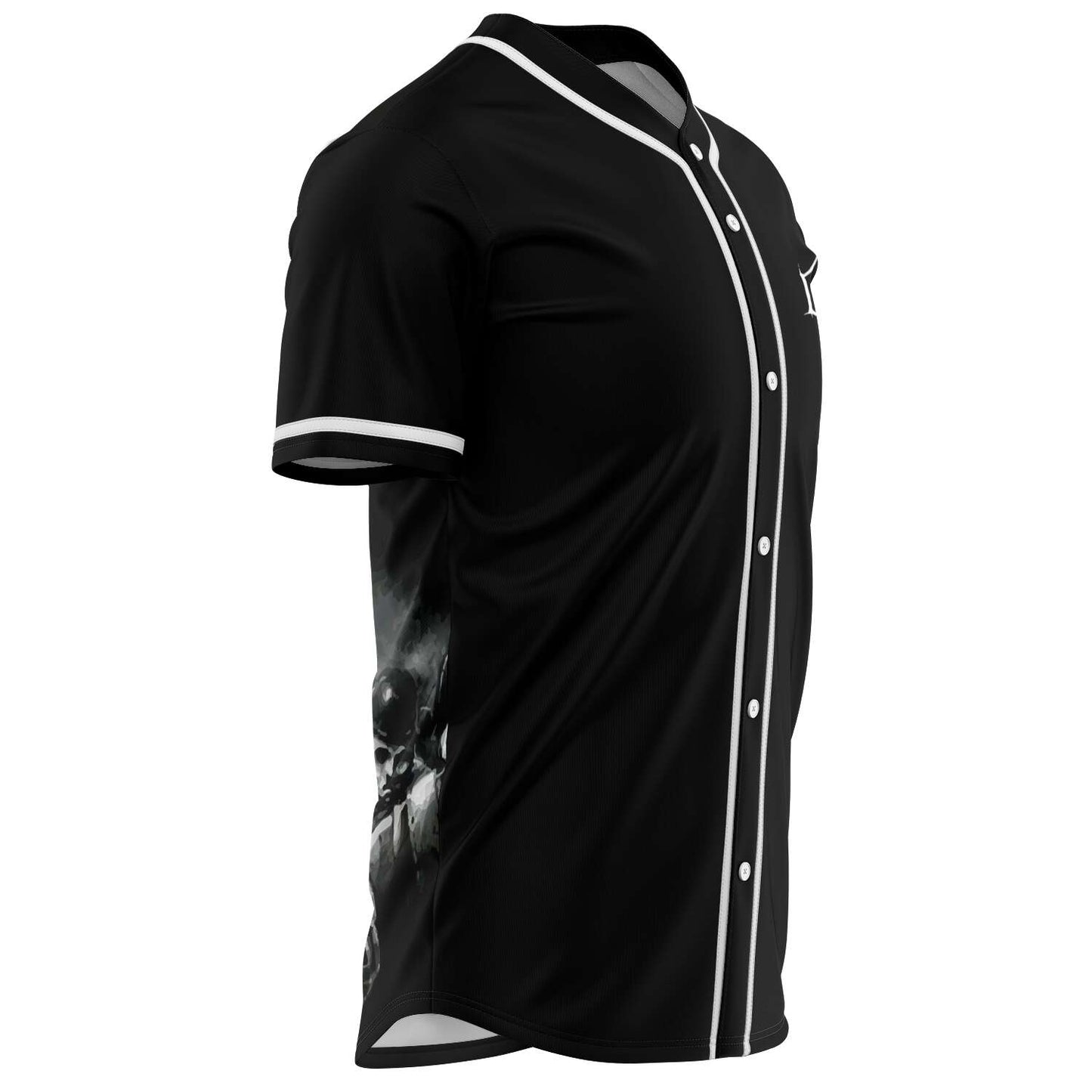 Code Pandorum Black Grimy Horror Rave Baseball Jersey