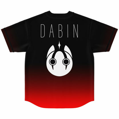 Dabin Black Bright White Abstract Rave Baseball Jersey