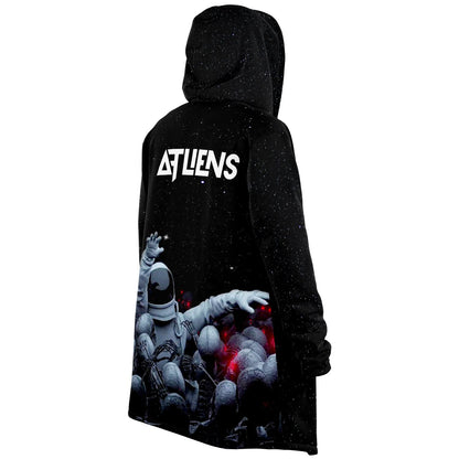 Black Starfield Rave Cloak