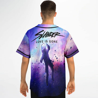 Slander Purple Cosmic Galaxy Rave Baseball Jersey