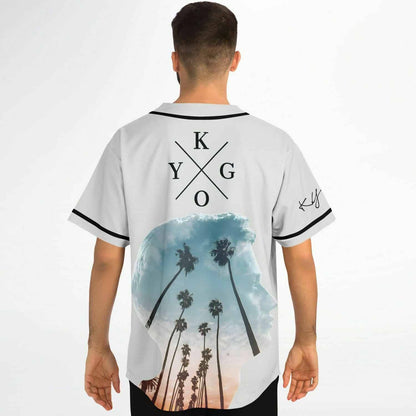 Kygo White Cross Rave Baseball Jersey