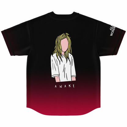 Alison Wonderland Black Crimson White Circle Rave Baseball Jersey