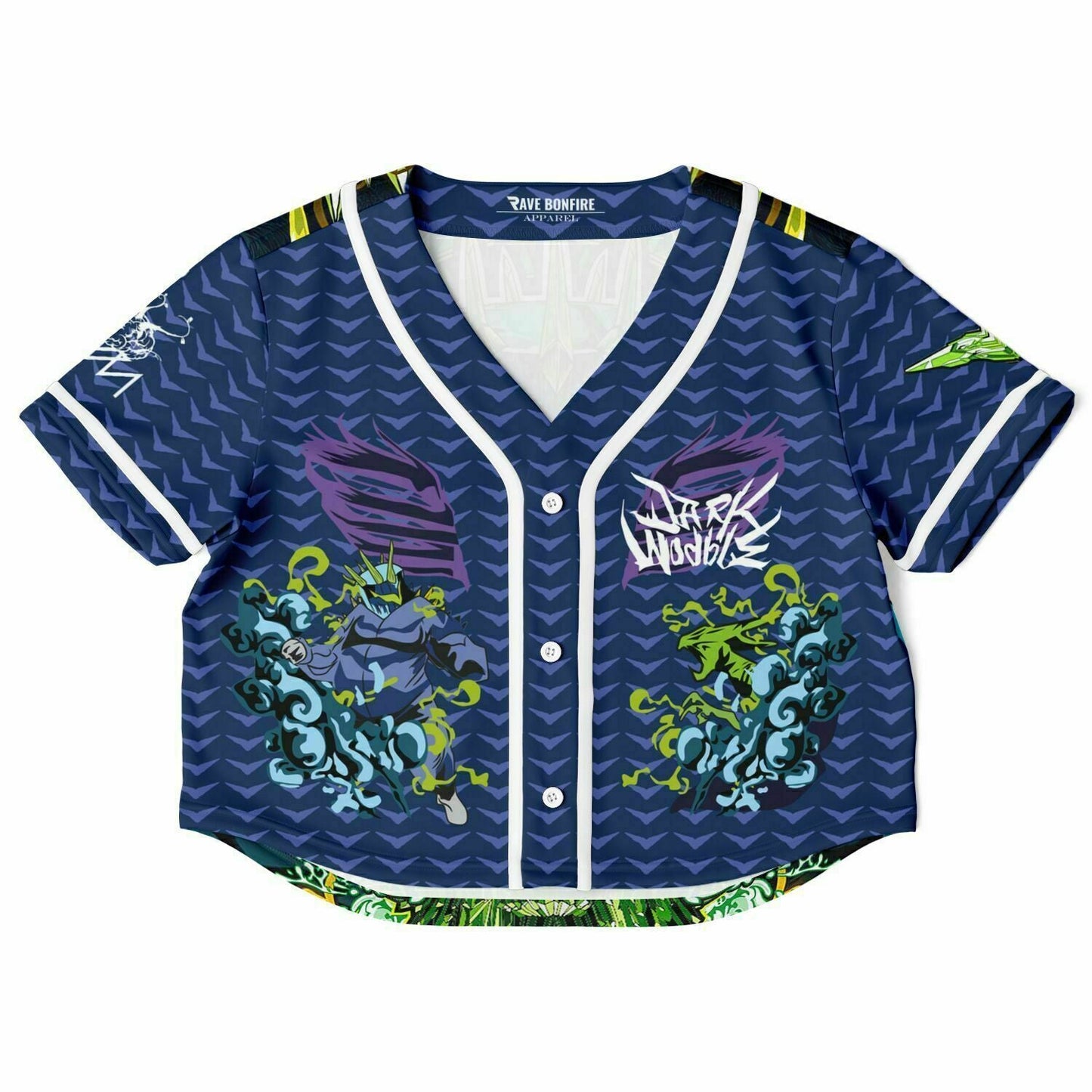 Ganja White Night Jersey Cropped