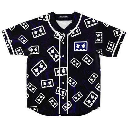 Barely Alive Black Deep Angry Robot Rave Baseball Jersey