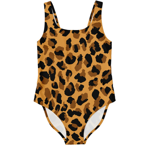 Tan Leopard Rave Swimsuit