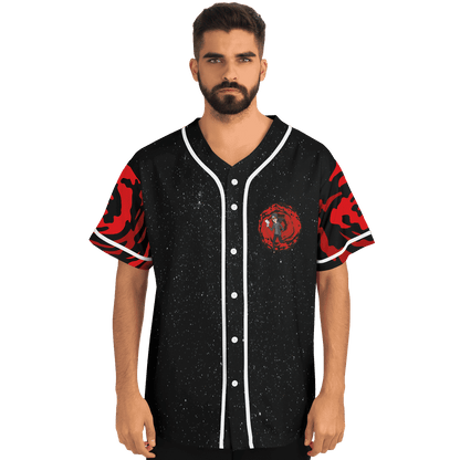 Rezz Black Starfield Space Rave Baseball Jersey