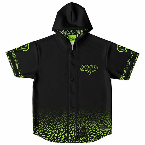 Demille custom Hooded Baseball Jersey