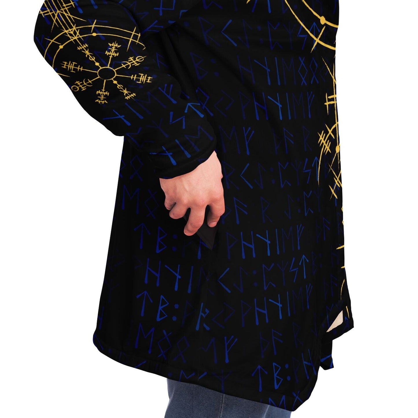 Black Norse Rave Cloak