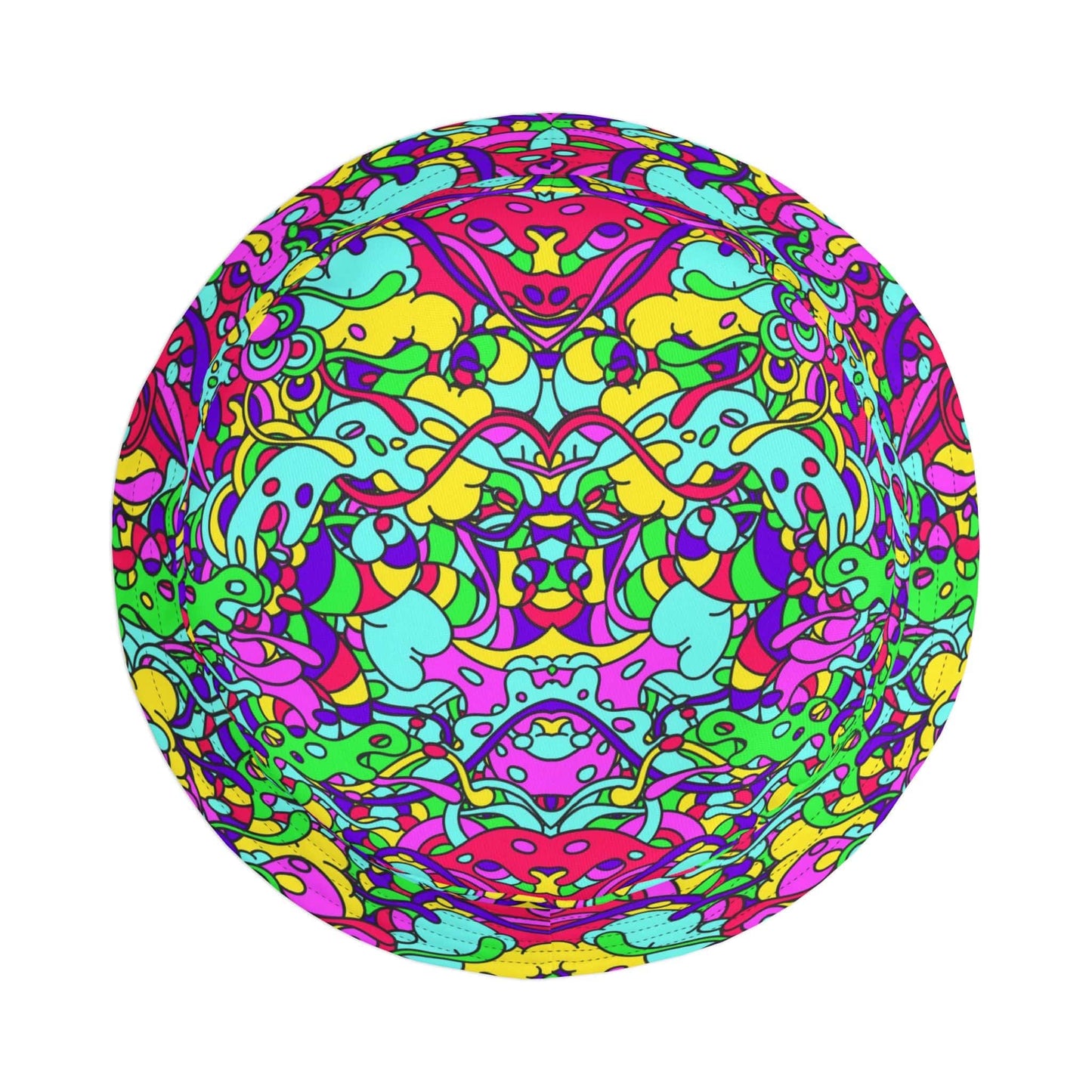 Colorful trippy Bucket Hat