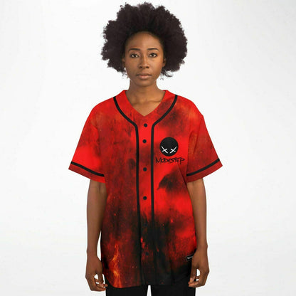 Modestep Deep Red Galaxy Rave Baseball Jersey