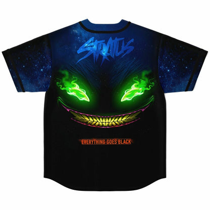 STRXTUS Deep Blue Cosmic Scene Rave Baseball Jersey
