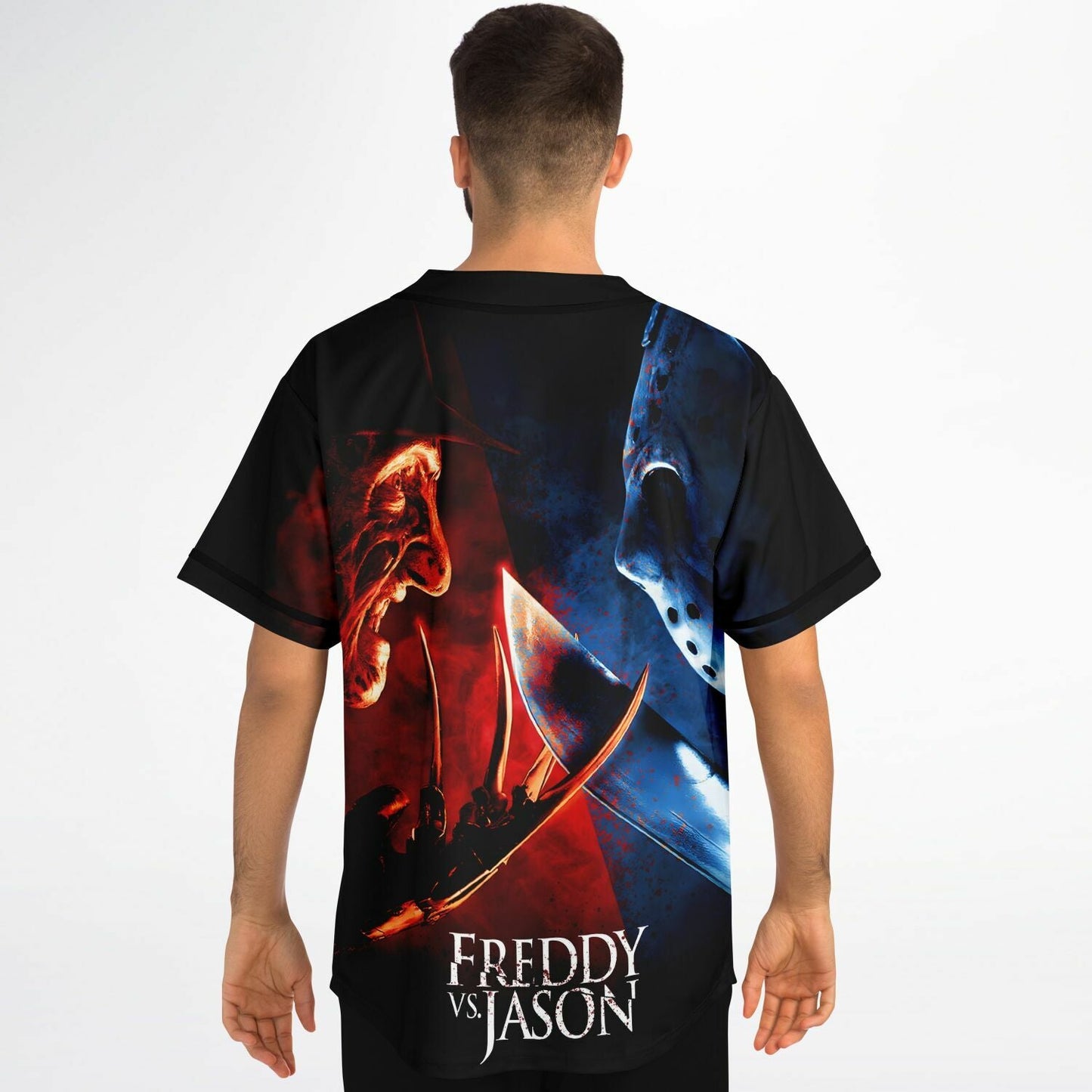 Jason Vs freddy Custom Halloween Jersey