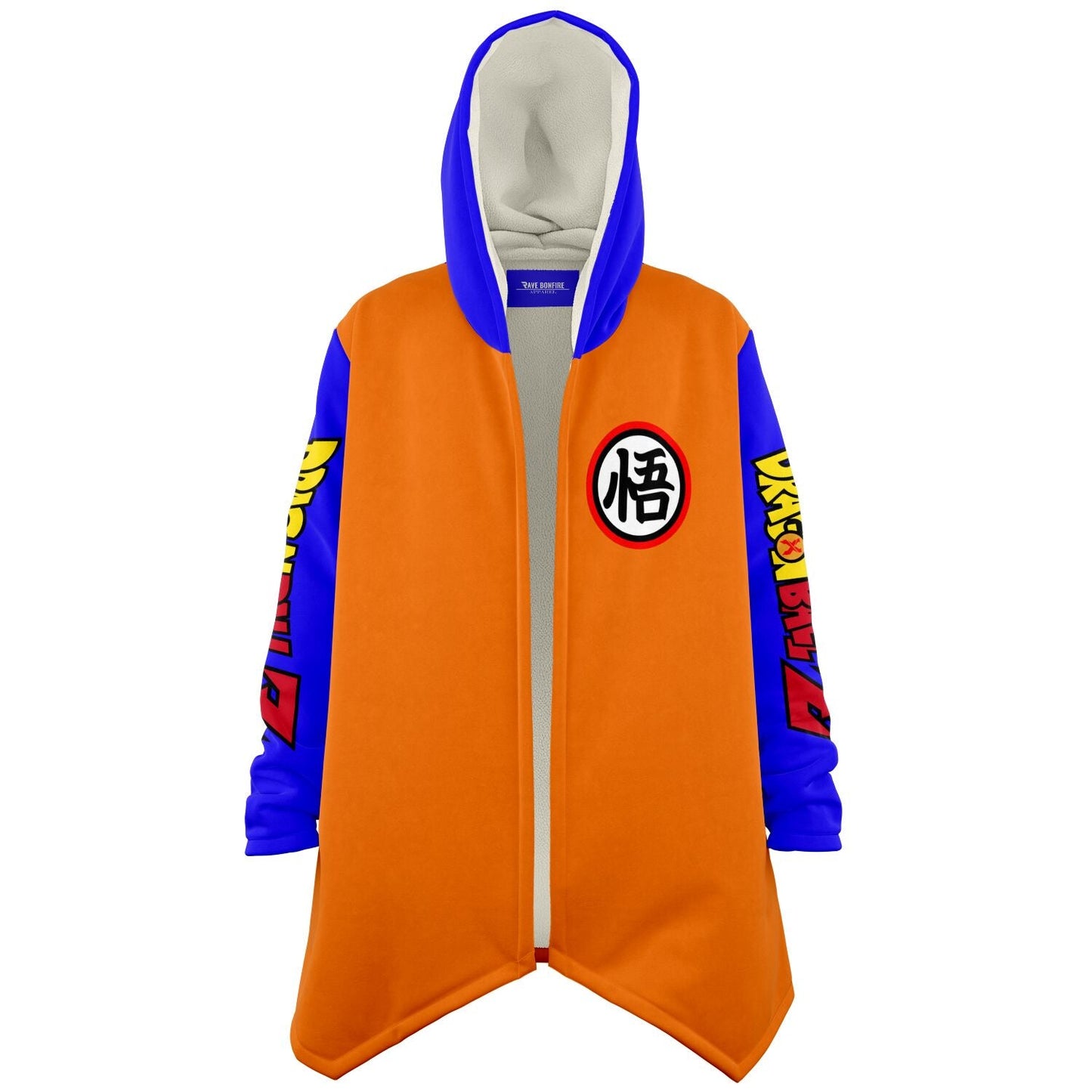 Orange Body Japanese Kanji Rave Cloak