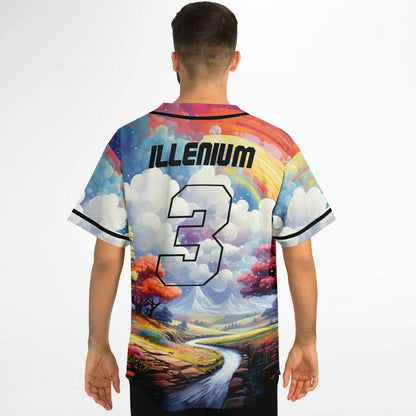 Illenium Pastel Dreamy Fantasy Rave Baseball Jersey