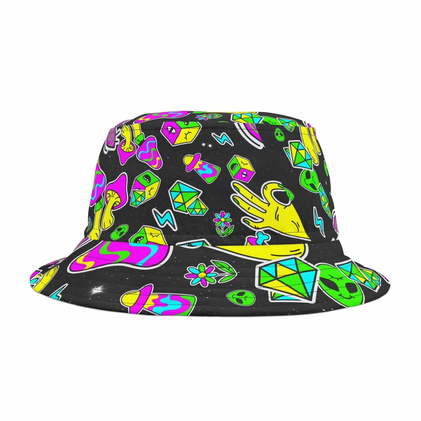 Trippy shapes Bucket Hat