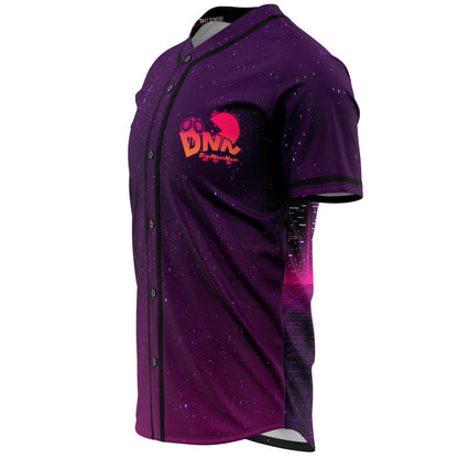 DigiNamNam Deep Purple Starry Galaxy Rave Baseball Jersey