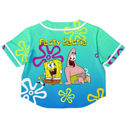 Festy bestie Cropped Baseball Jersey