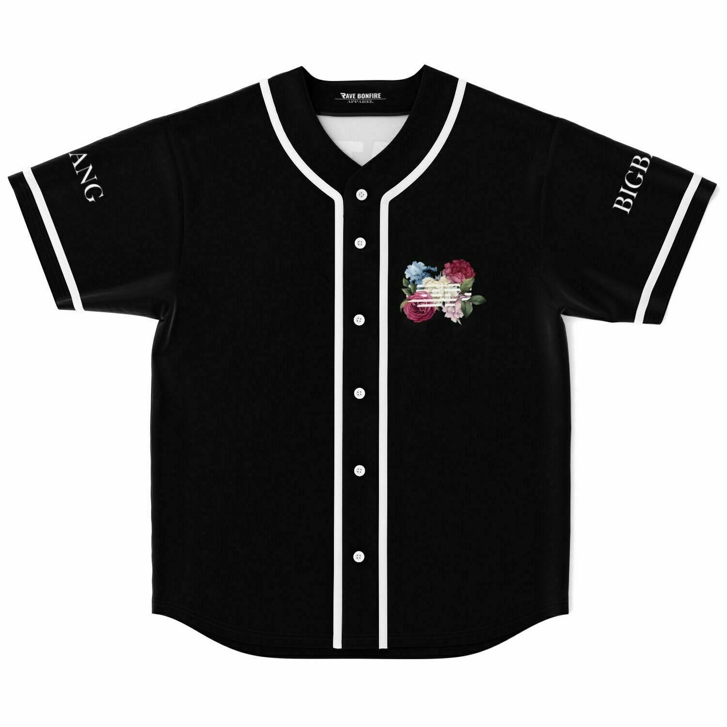 BIGBANG Black Mostly Jersey Rave Baseball Jersey