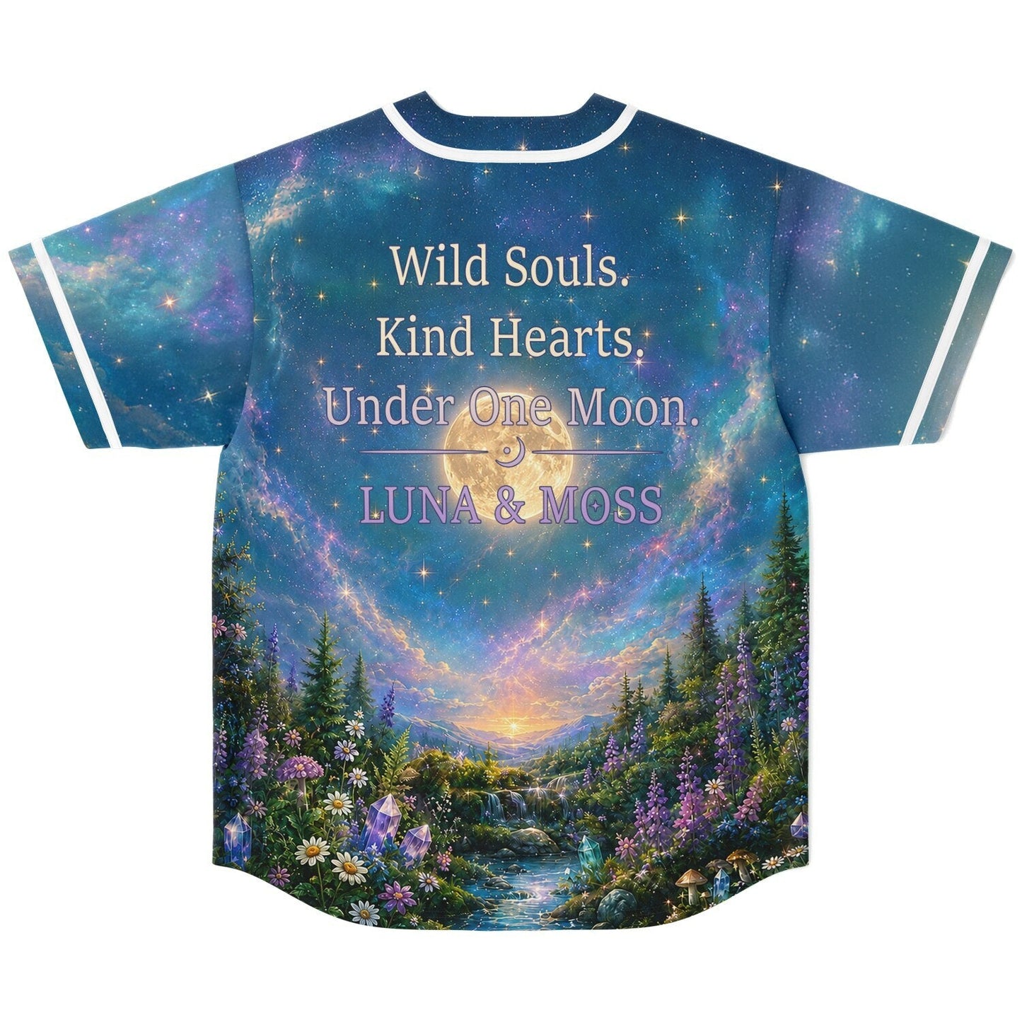 Luna and Moss custom Baseball Jersey V2