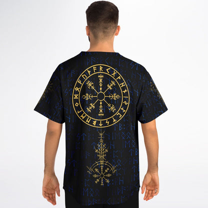 Black Norse Rave Baseball Jersey