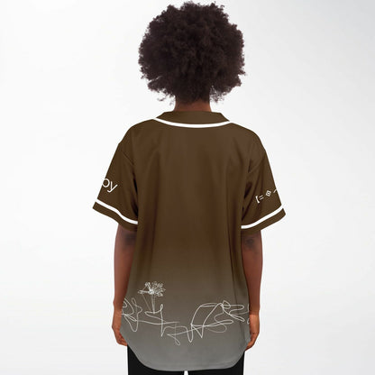 Porter Robinson Brown White Minimalist Single Rave Baseball Jersey