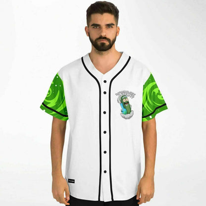 White Body Cartoon Anthropomorphic Rave Baseball Jersey