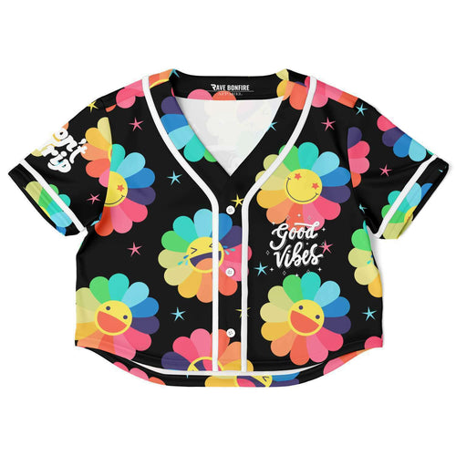 Good vibes in my mind Crop Top