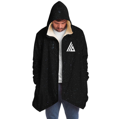 Black Starfield Rave Cloak