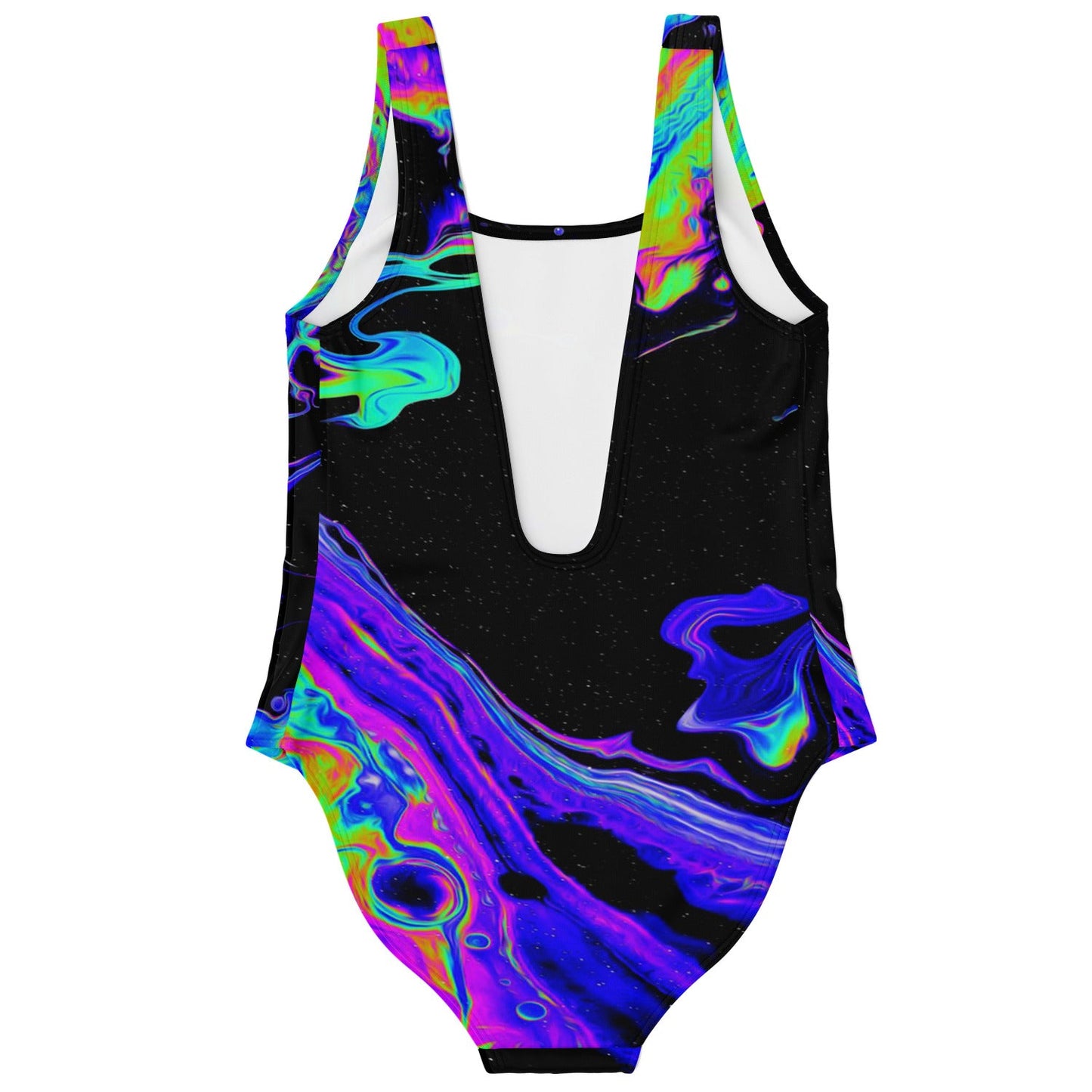 Black Oil Slick Rave Swimsuit