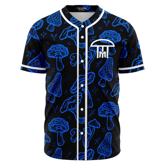 Infected Mushroom Black Psychedelic Mushrooms Rave Baseball Jersey