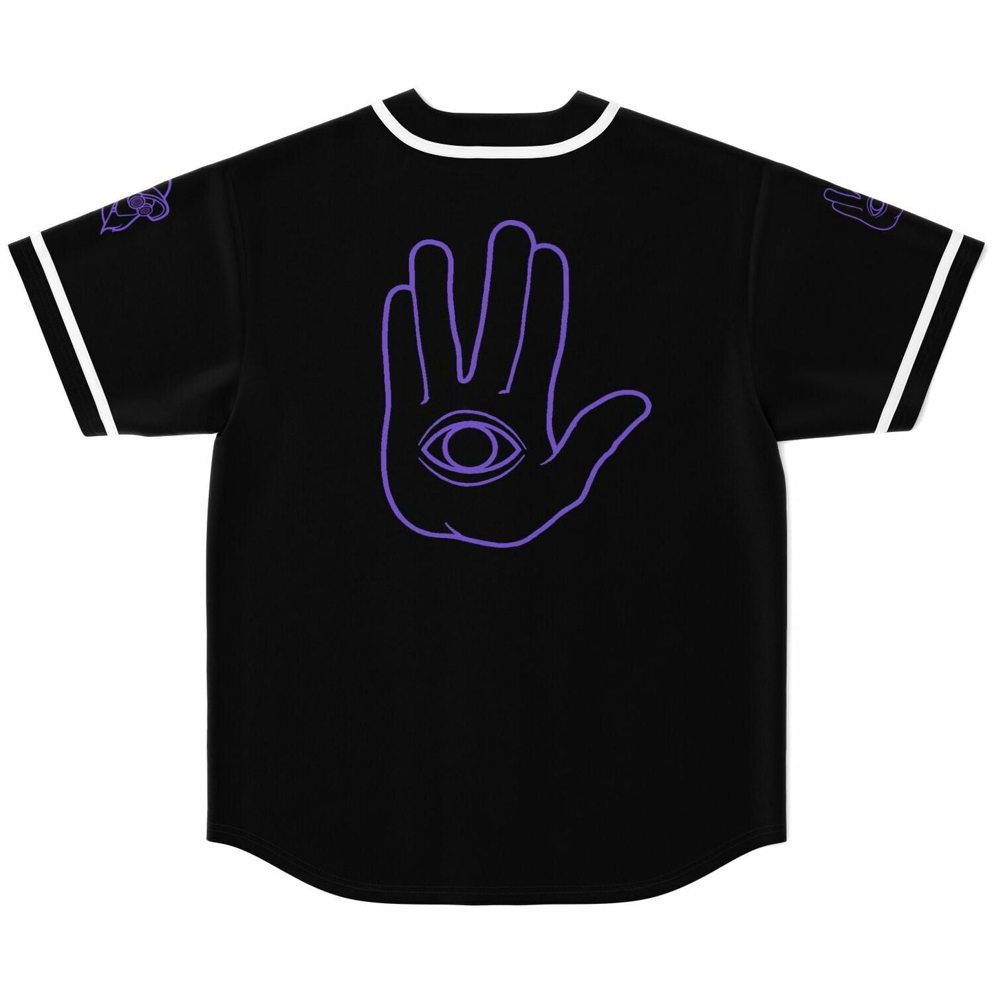 Rezz Black Wordmark Rave Baseball Jersey