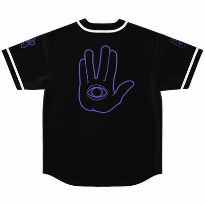 Rezz Black Wordmark Rave Baseball Jersey