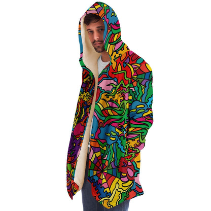 Full Rainbow Dense Psychedelic Rave Cloak