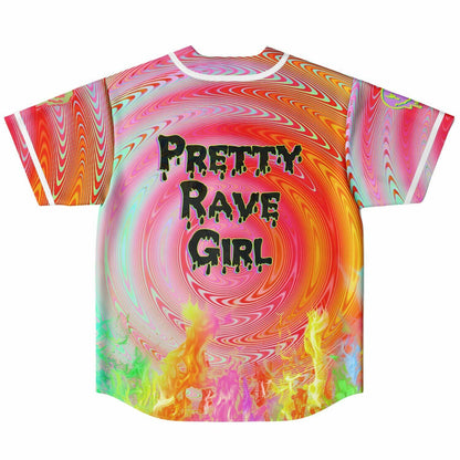 Subtronics Pretty Rave Girl Reversible Baseball Jersey