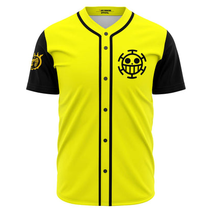 Bright Yellow Heart Pirates Rave Baseball Jersey