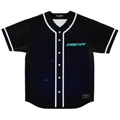 Joisey Jay Black Starry Galaxy Rave Baseball Jersey