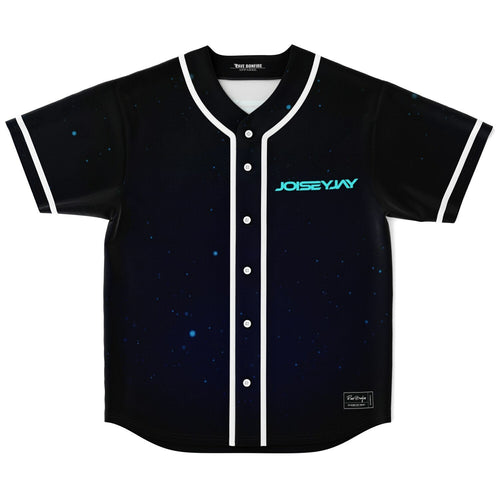 Joisey Jay Black Starry Galaxy Rave Baseball Jersey