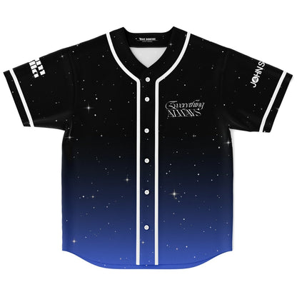 John Summit Black Royal Night Sky Rave Baseball Jersey