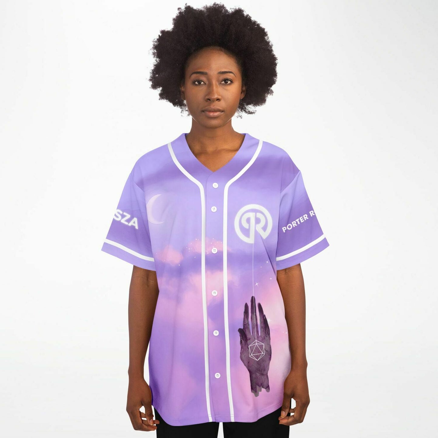 Porter Robinson Pastel Lilac Dreamy Sky Rave Baseball Jersey
