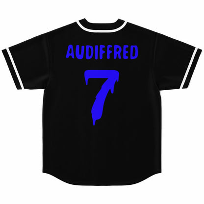 Audiffred Black Jersey Rave Baseball Jersey