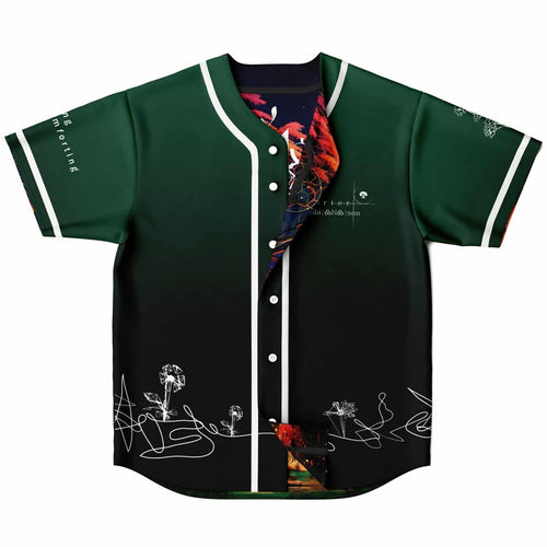 Ganja White Night Psychedelic Reversible Baseball Jersey
