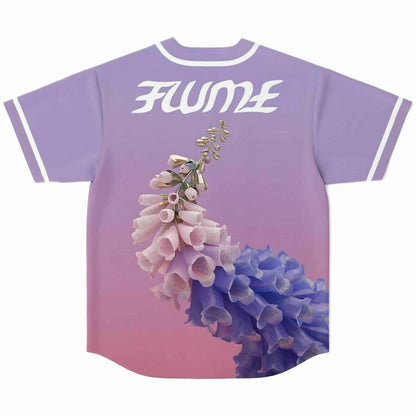 Flume Lavender 3D Foxglove Rave Baseball Jersey